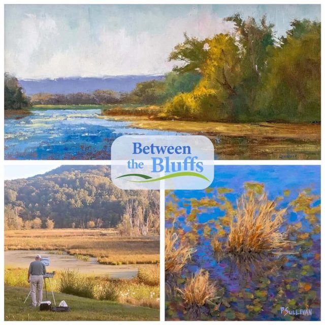 Painting created for the Between the Bluffs plein air festival